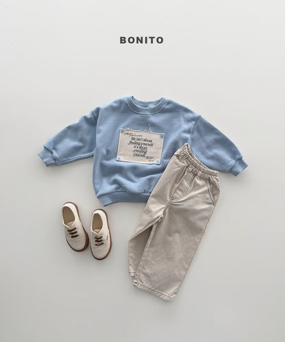 33.Remember Button Sweatshirt