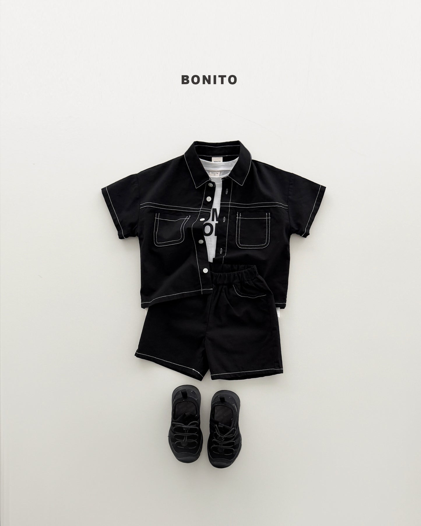 【PREORDER 4日間限定】34.two pocket linen set