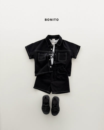 【PREORDER 4日間限定】34.two pocket linen set