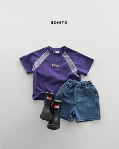 【PREORDER 4日間限定】38.raglan side color tee