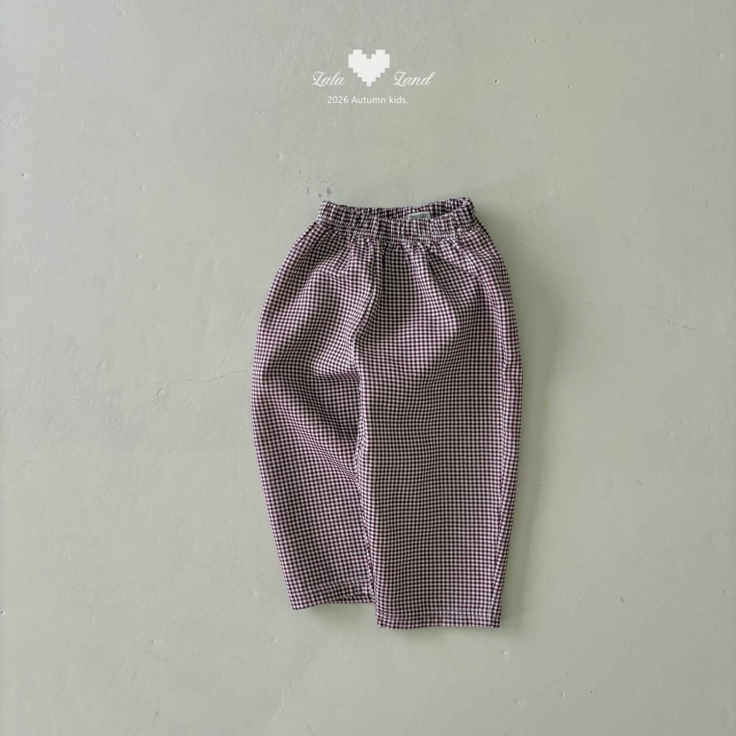 【PRE-ODER〆8.9(sun)】40.Ritz Check Pants | lalaland