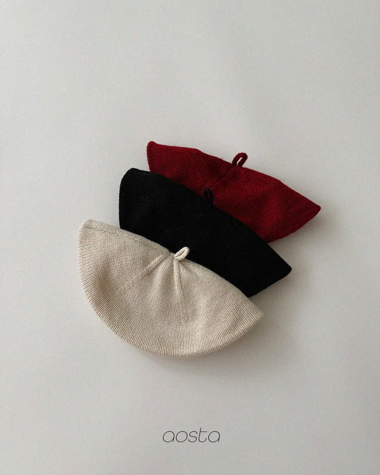 【秋のPRE-ODER 5%OFF】05.Knit Beret