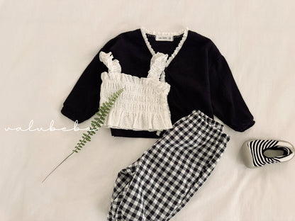 Emboss Lace Cardigan | valubebe