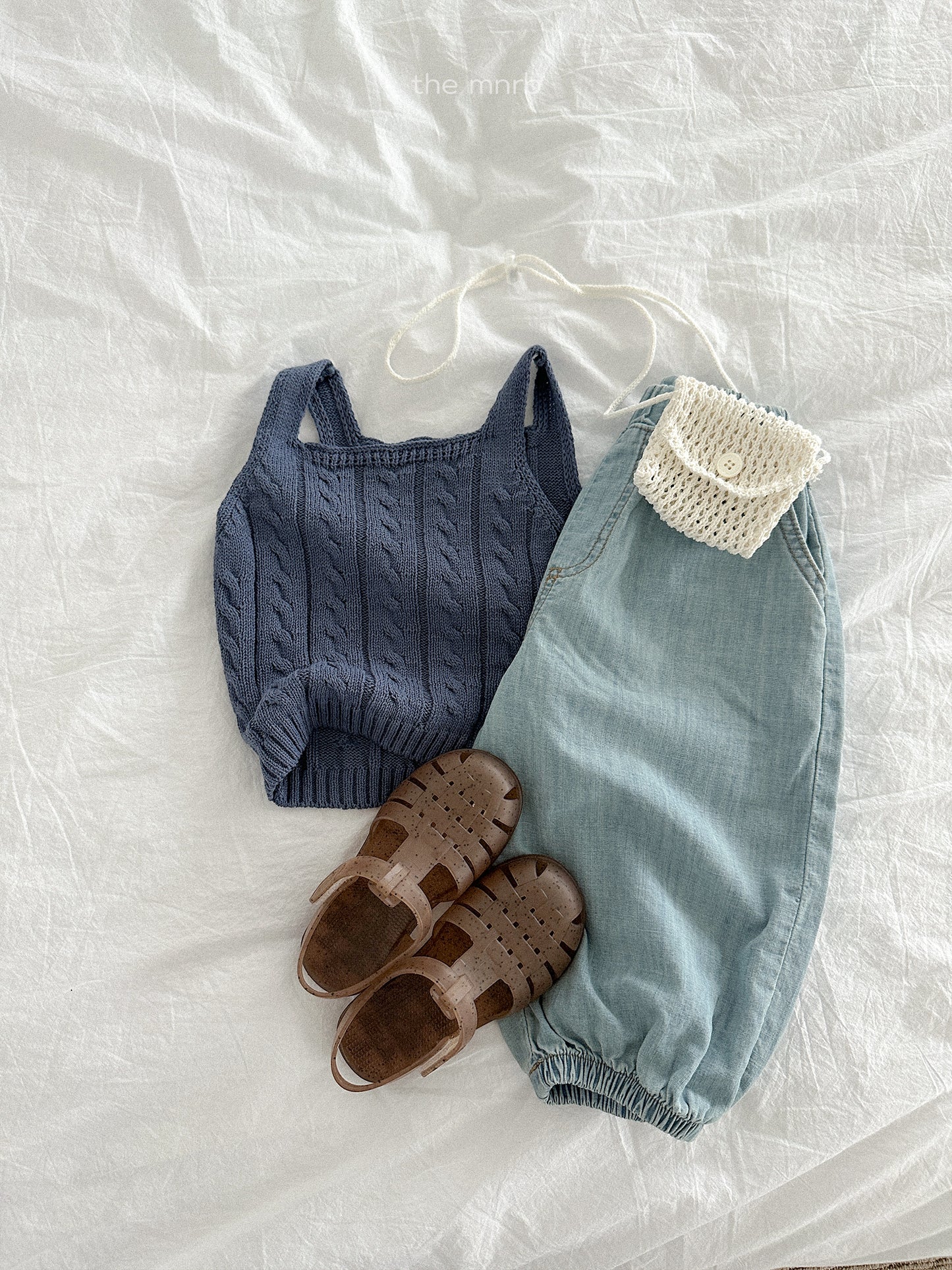Cable Knit Vest | minirobe