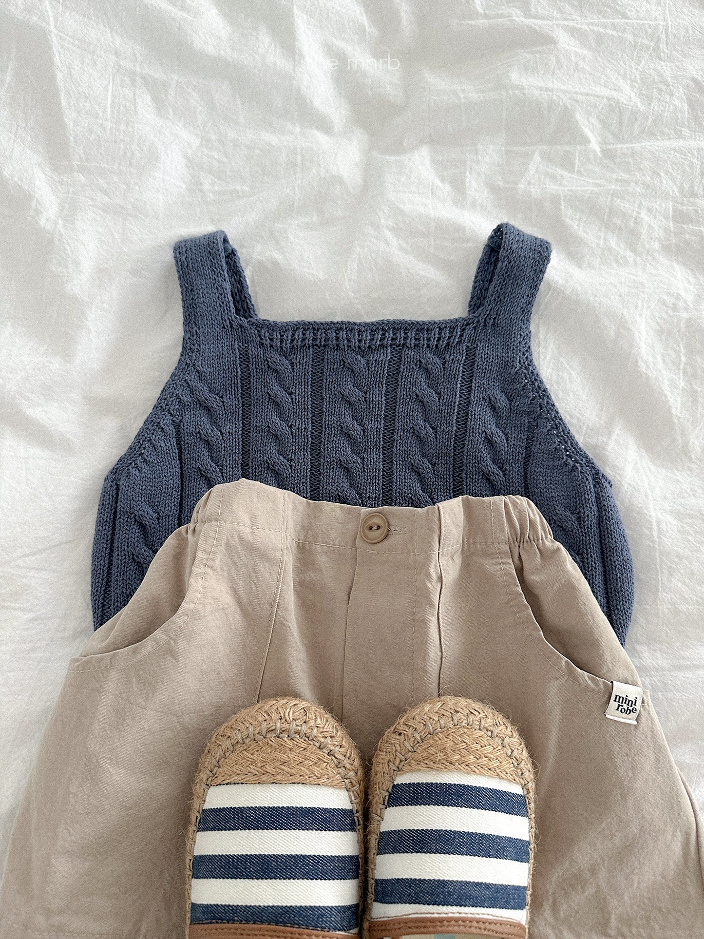 Cable Knit Vest | minirobe