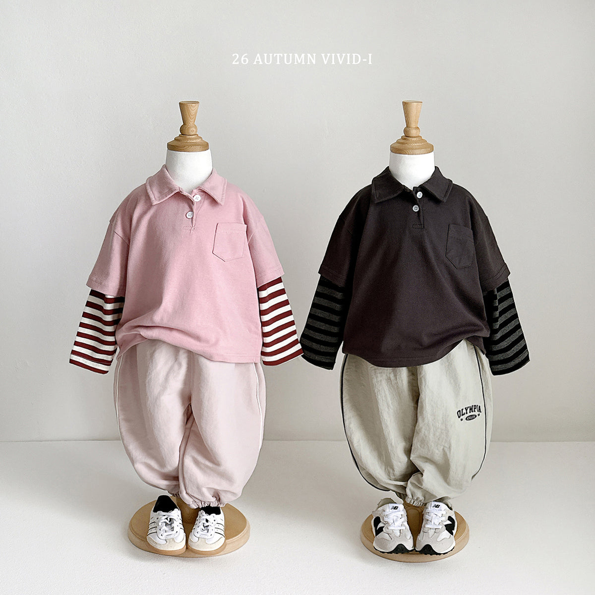 【秋のPRE-ODER 5%OFF】08.Side Stripe Label Windbreaker Jogger Pants