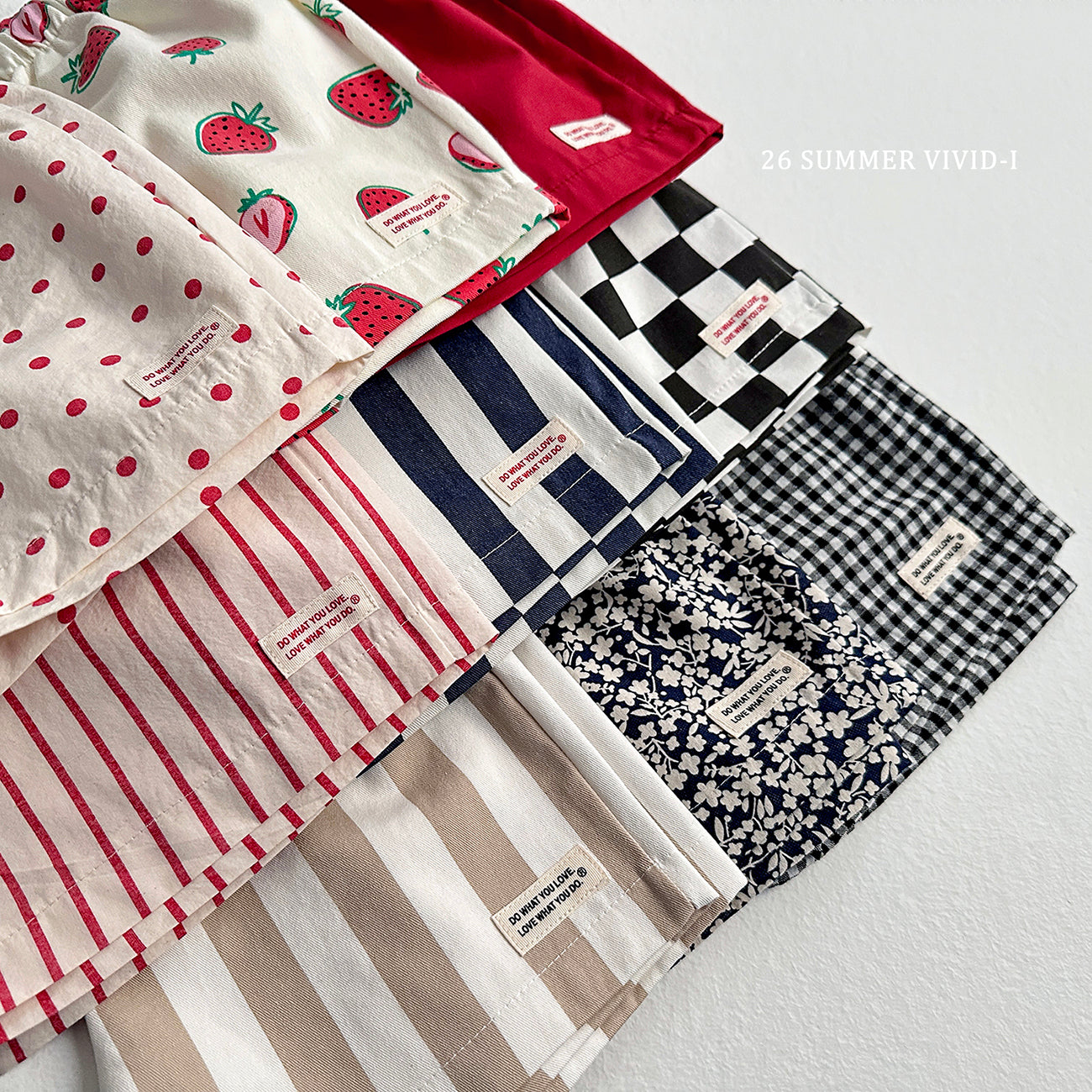 【PREORDER受付終了、ご希望はお問い合わせください。】20.Point Label Shorts