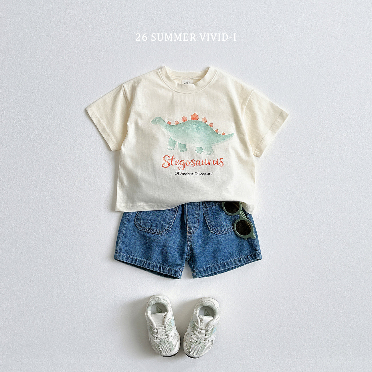 【PREORDER受付終了、ご希望はお問い合わせください。】48.Dino ShortSleeve Tee