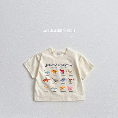【PREORDER受付終了、ご希望はお問い合わせください。】49.Little Dino ShortSleeve Tee