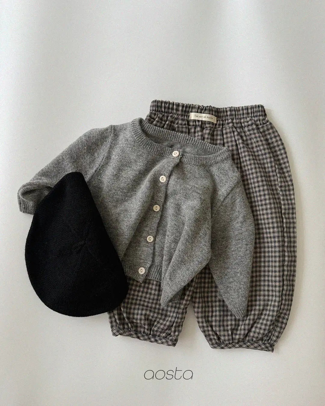 【秋のPRE-ODER 5%OFF】06.Knit Cashmere Cardigan