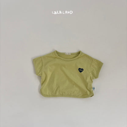 【PREORDER受付終了、ご希望はお問い合わせください。】25.Baby Heart Trim T-shirt
