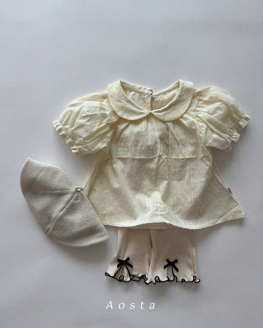 【PREORDER受付終了、ご希望はお問い合わせください。】61.Collar Blouse