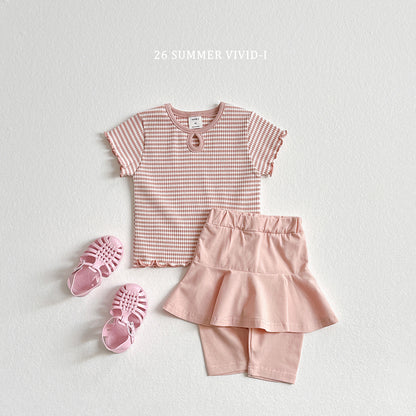 【PREORDER受付終了、ご希望はお問い合わせください。】36.Madeleine 5分丈 Skirt Leggings