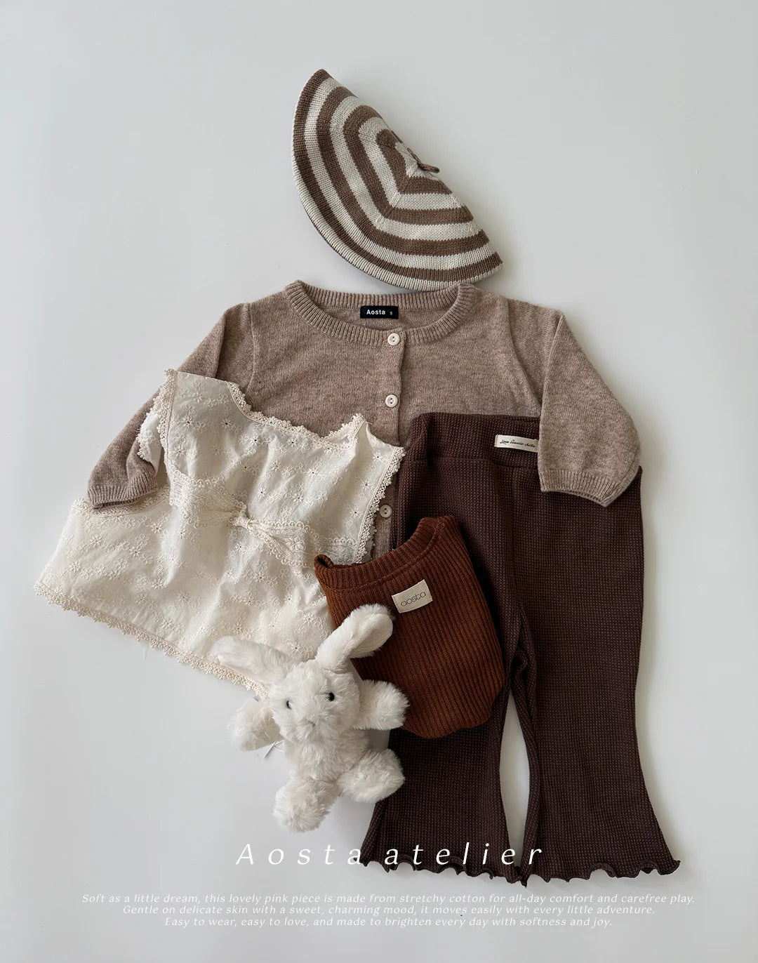 【秋のPRE-ODER 5%OFF】06.Knit Cashmere Cardigan