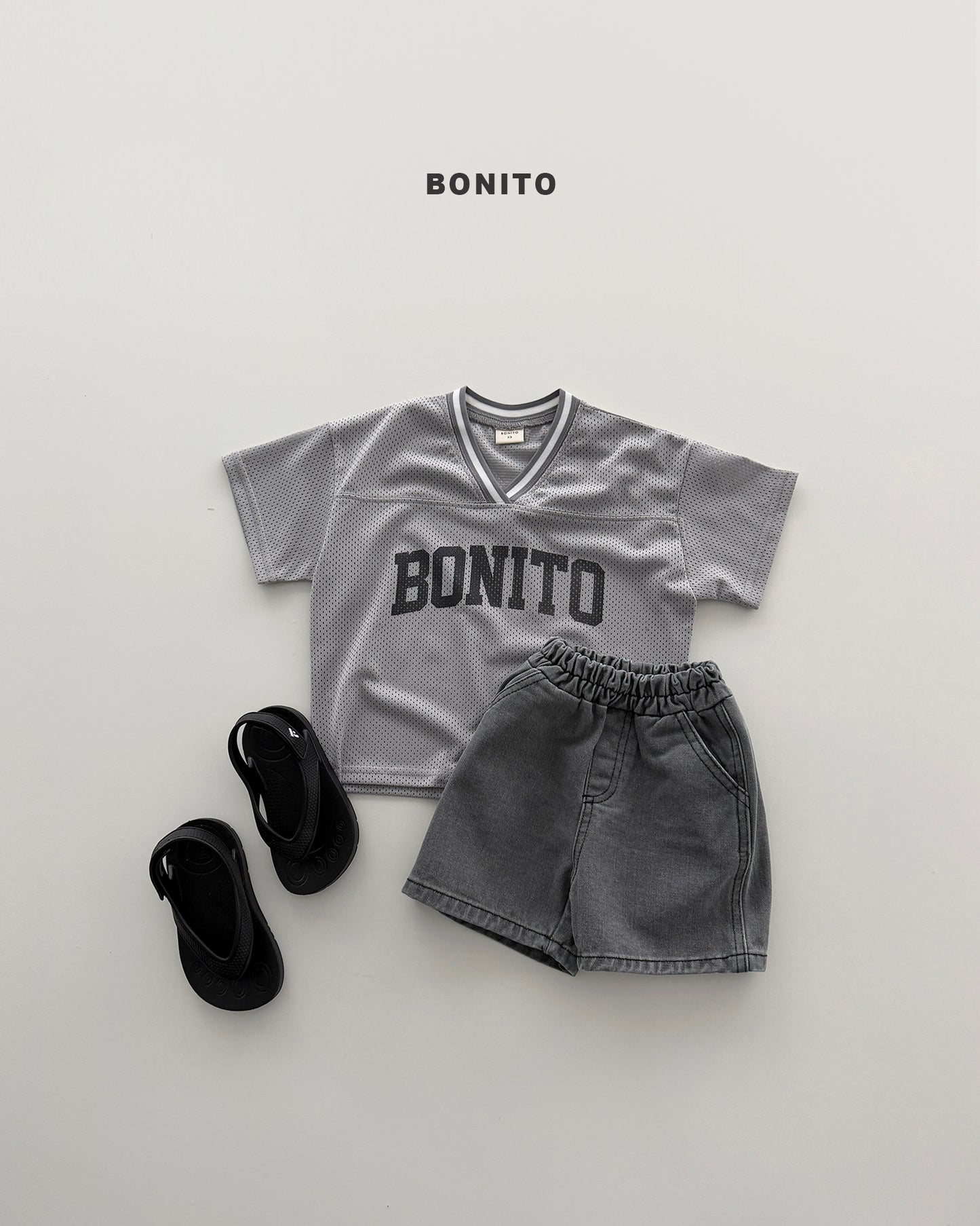 【PREORDER 4日間限定】15.bonito mesh tee
