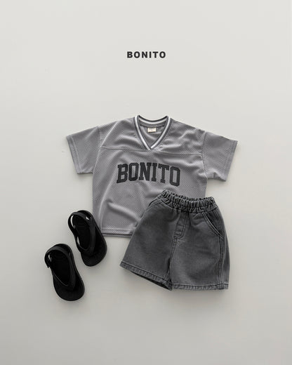 【PREORDER 4日間限定】15.bonito mesh tee