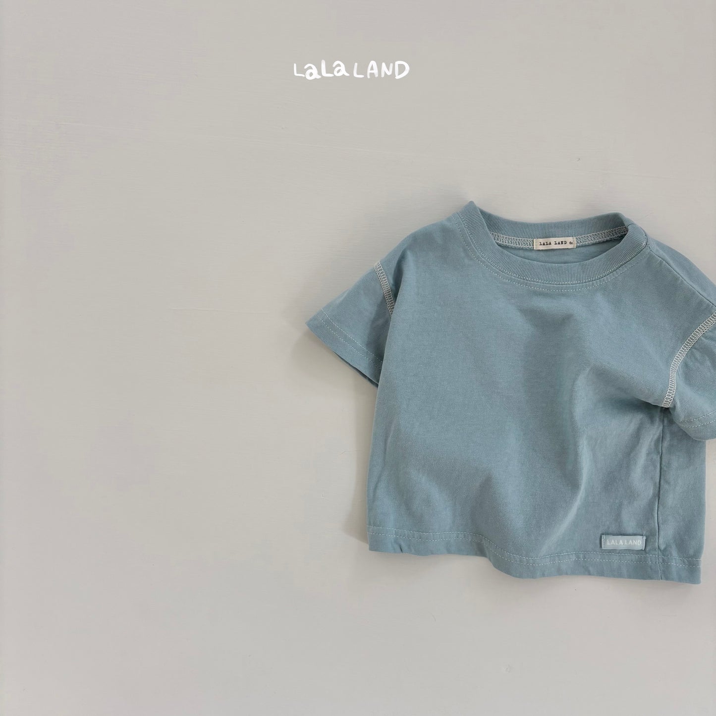 【PREORDER受付終了、ご希望はお問い合わせください。】30.Baby Color Block Point T-shirt