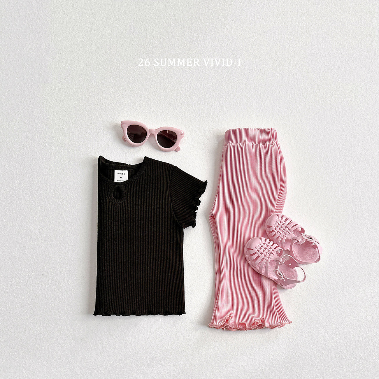 【PREORDER受付終了、ご希望はお問い合わせください。】28.Color Pleats Bell 7分丈 Pants