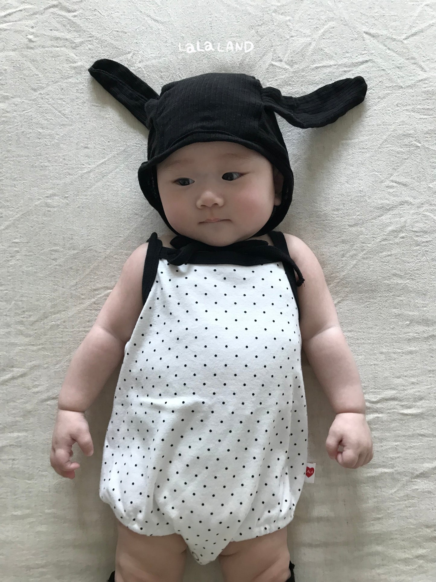 【PREORDER受付終了、ご希望はお問い合わせください。】6.Baby Summer Rib Bunny Beanie