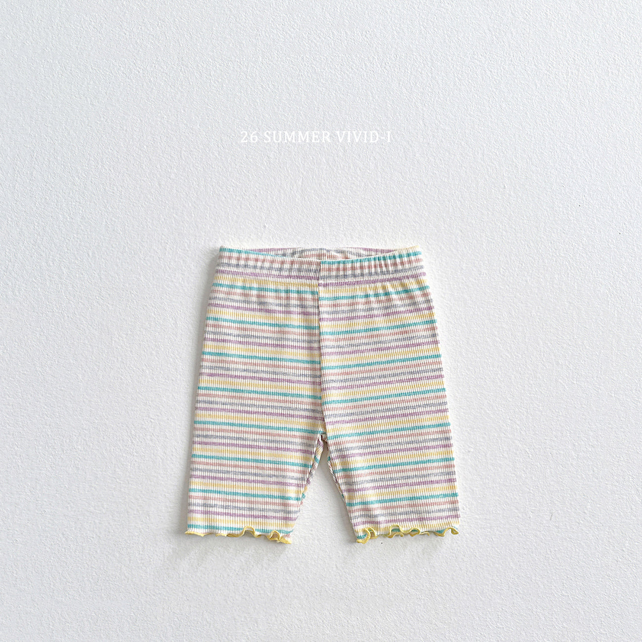 【PREORDER受付終了、ご希望はお問い合わせください。】40.Rainbow Rib Leggings