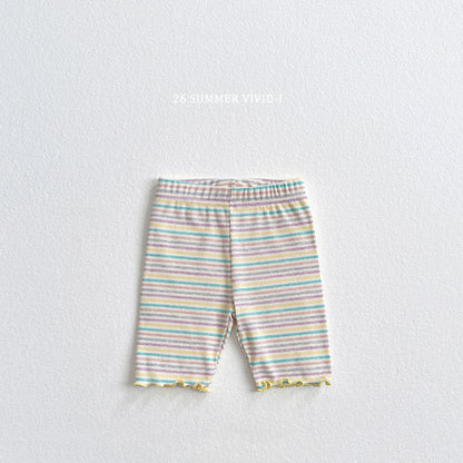 【PREORDER受付終了、ご希望はお問い合わせください。】40.Rainbow Rib Leggings