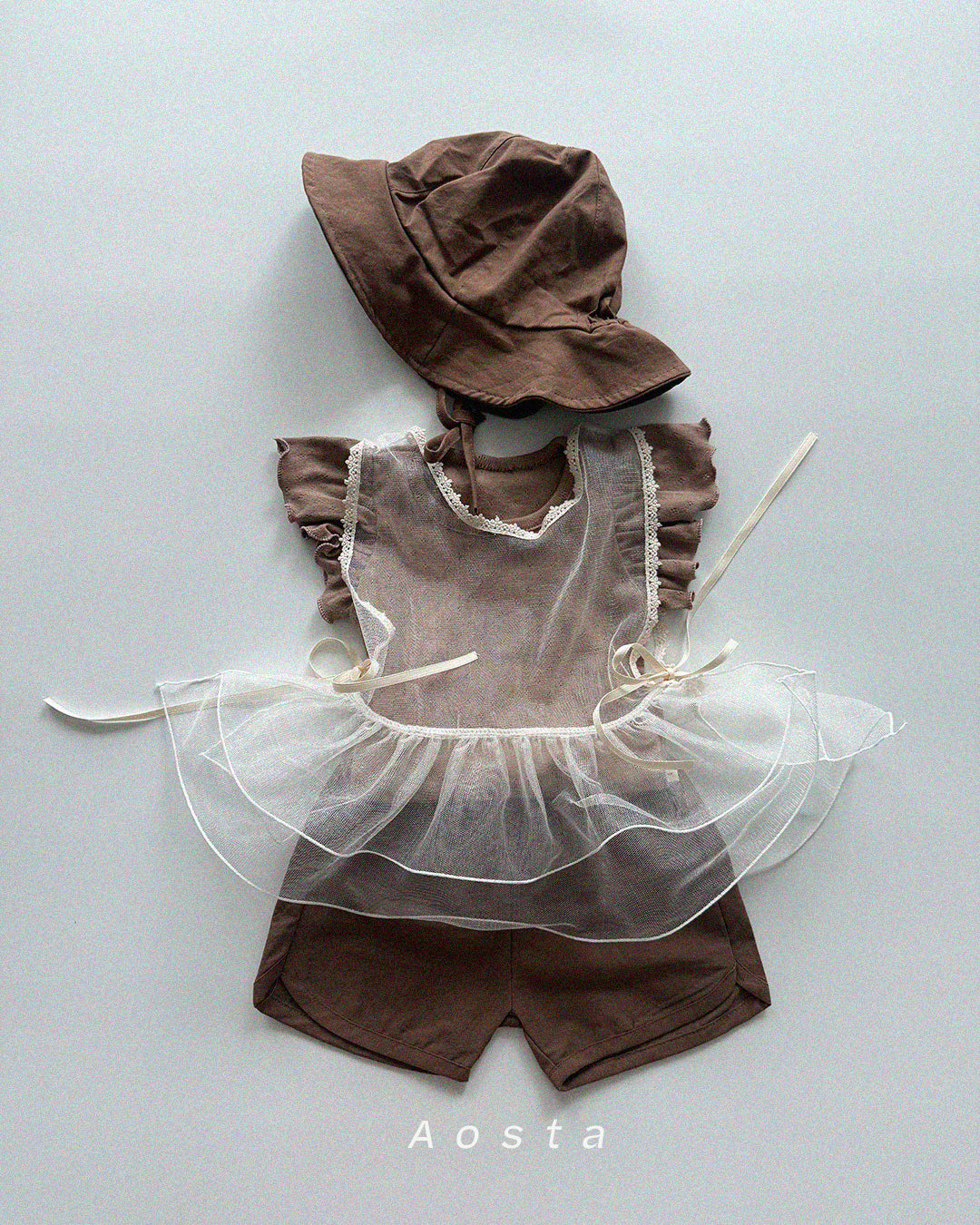 【PREORDER受付終了、ご希望はお問い合わせください。】30.Lace Simple Vest