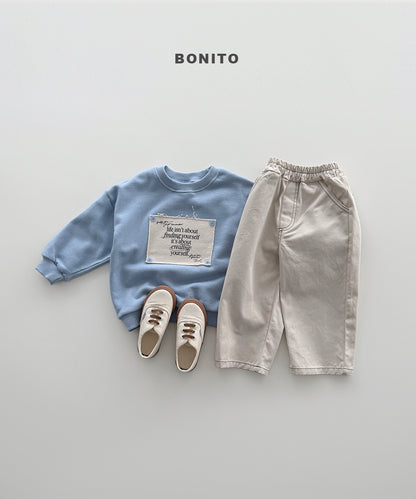 33.Remember Button Sweatshirt