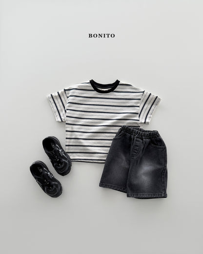 【PREORDER 4日間限定】17.Moa Stripe T-shirt