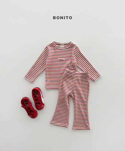 49.Heavyweight Stripe Slim Set