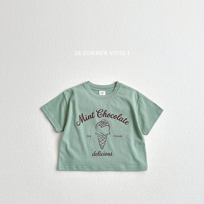 【PREORDER受付終了、ご希望はお問い合わせください。】53.Ice Cream ShortSleeve Tee