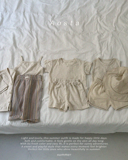 【PREORDER受付終了、ご希望はお問い合わせください。】38.Linen Short Sleeve T