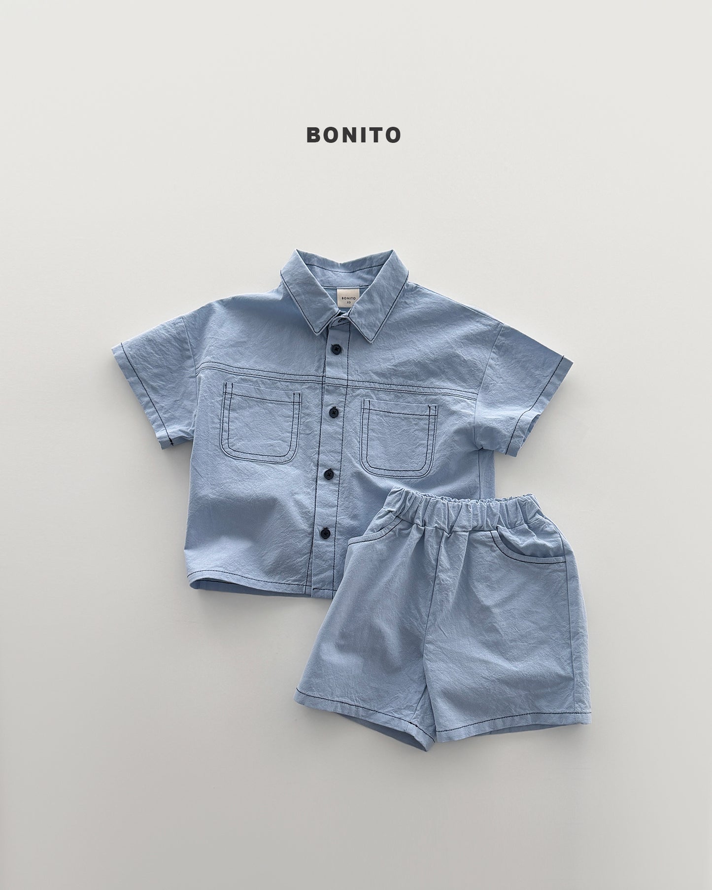 【PREORDER 4日間限定】34.two pocket linen set