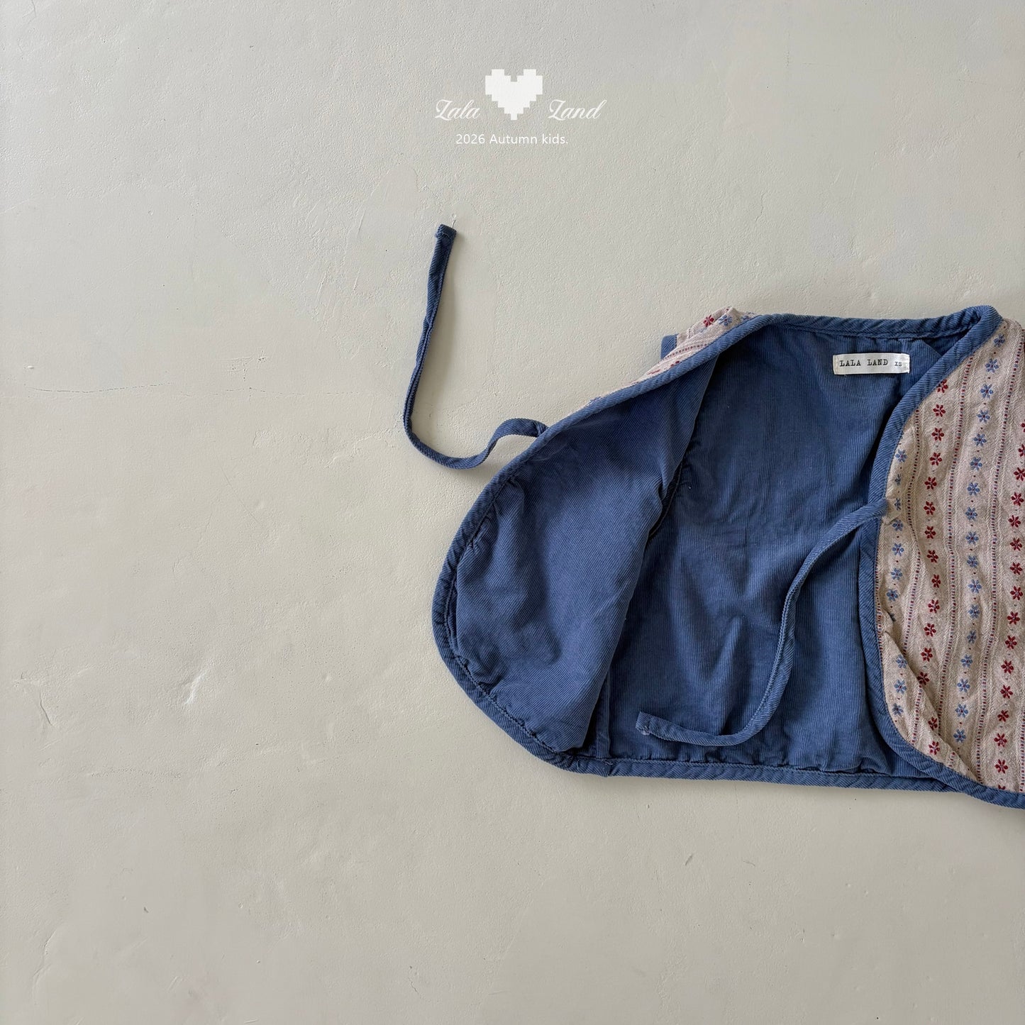 【PRE-ODER〆8.9(sun)】07.Hippie Reversible Vest | lalaland
