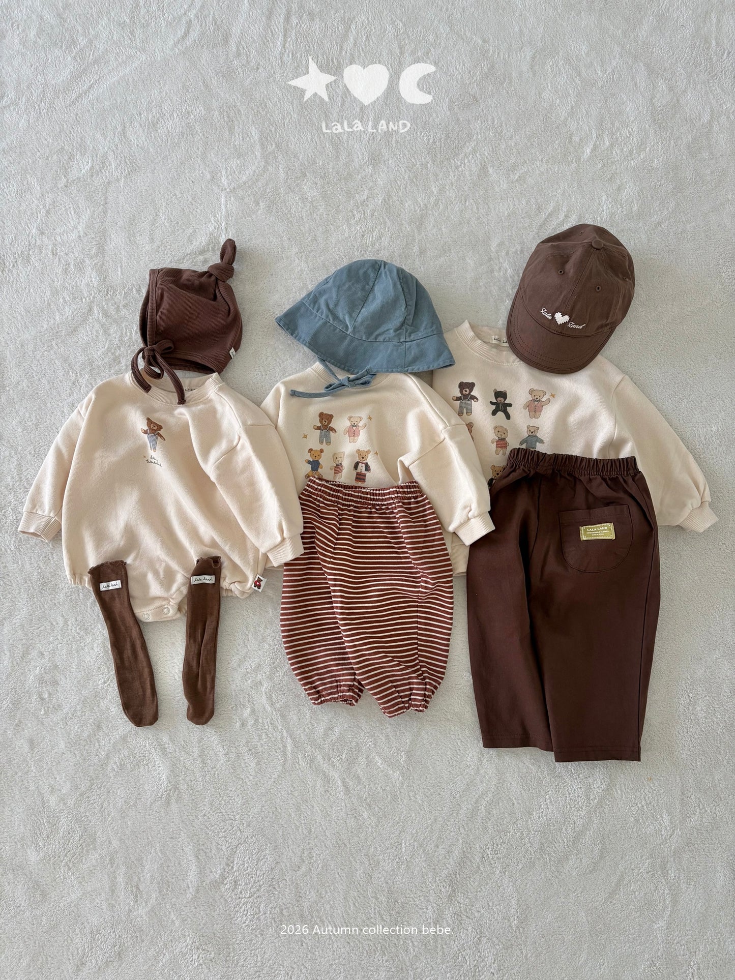 【PRE-ODER〆8.9(sun)】39.Stripe Terry Pants | lalaland