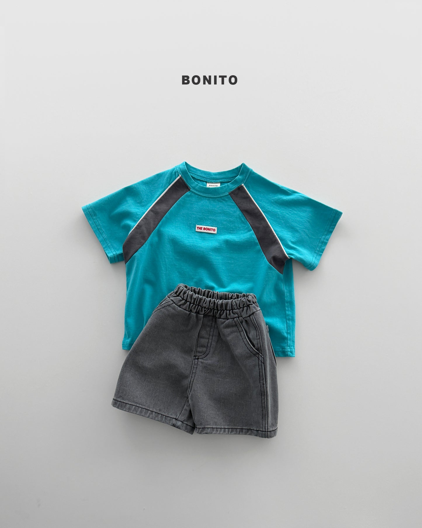 【PREORDER 4日間限定】38.raglan side color tee