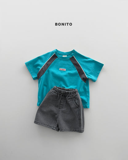 【PREORDER 4日間限定】38.raglan side color tee