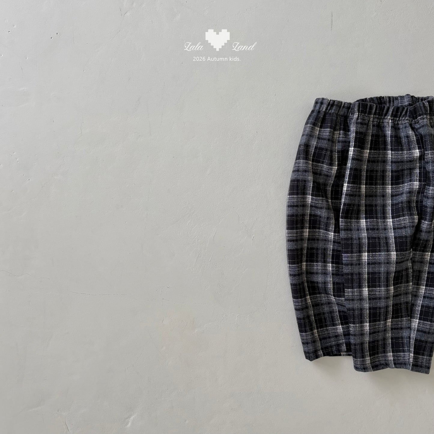 【PRE-ODER〆8.9(sun)】13.Fancy Check Pants | lalaland
