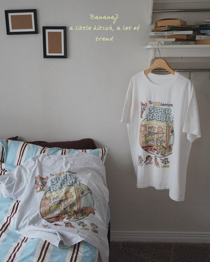 【PREORDER受付終了、ご希望はお問い合わせください。】30.Super Rabbit Tee