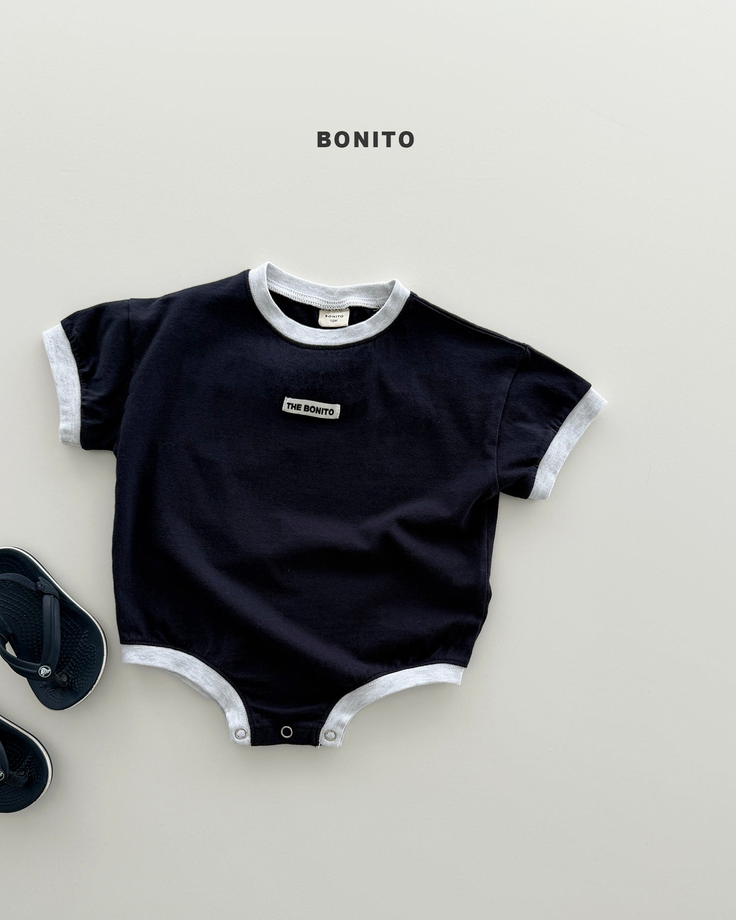 【期間限定 PRE-ODER】6.Bébé Loose Color Block Suit