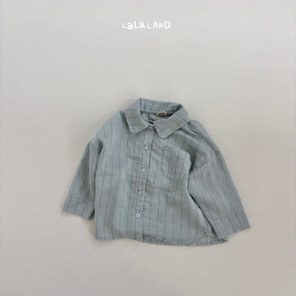 【PREORDER受付終了、ご希望はお問い合わせください。】48.Pencil Linen Shirt