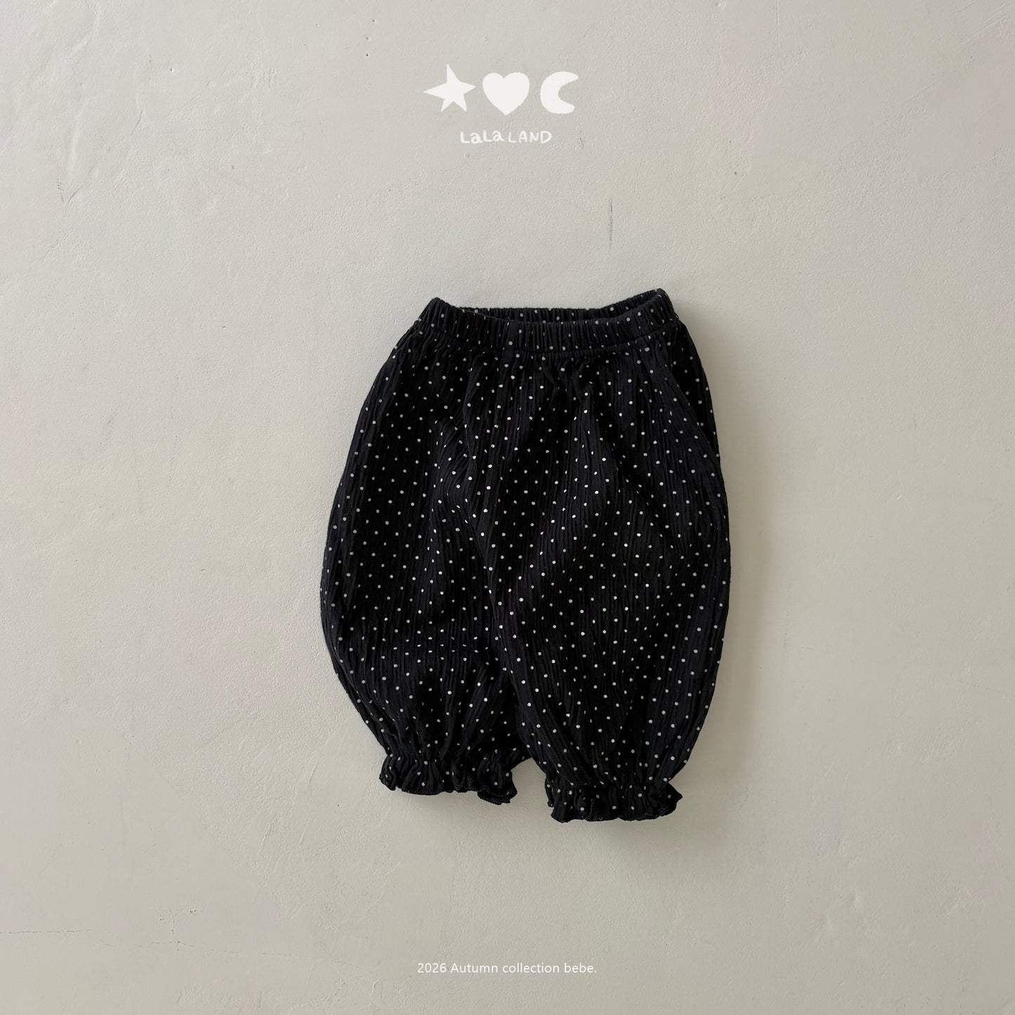 【PRE-ODER〆8.9(sun)】37.Dot Sausage Pants | lalaland
