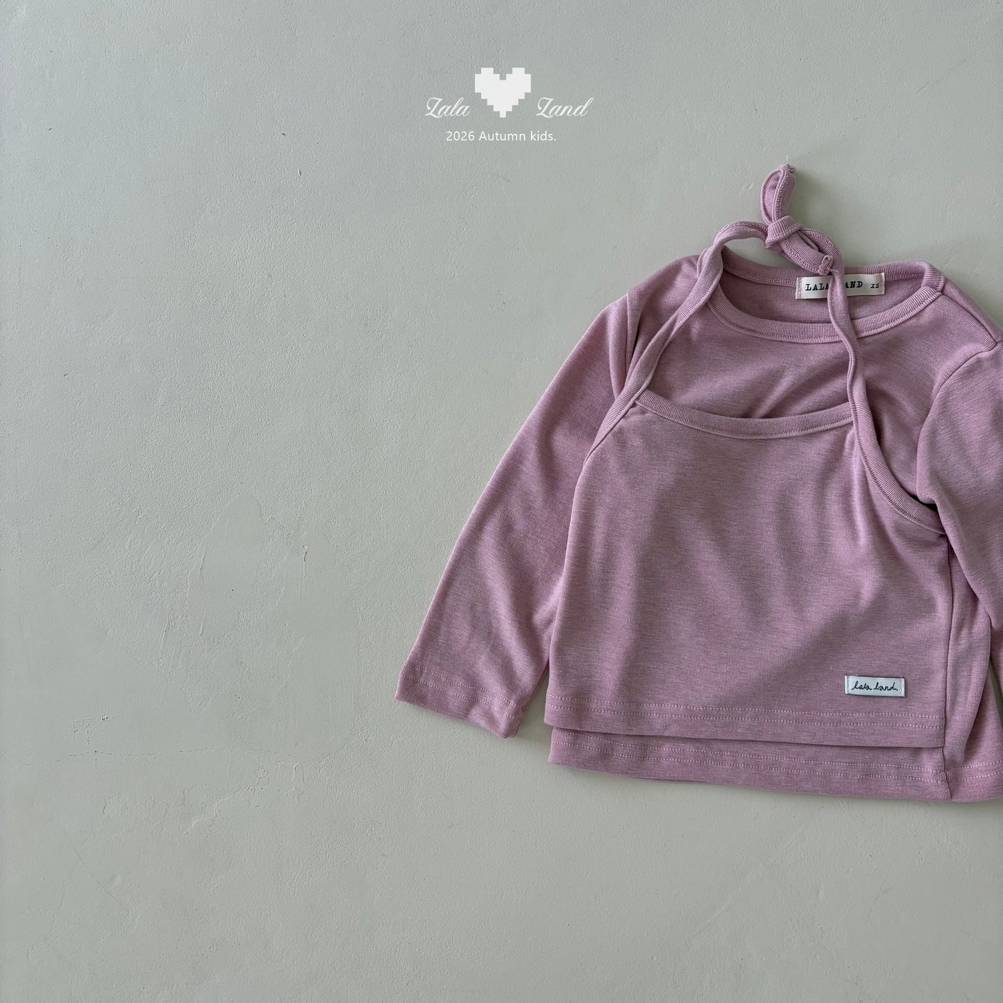 【PRE-ODER〆8.9(sun)】20.Halter Layered Tee | lalaland