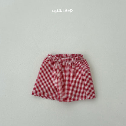 【PREORDER受付終了、ご希望はお問い合わせください。】80.Seersucker Check Shorts