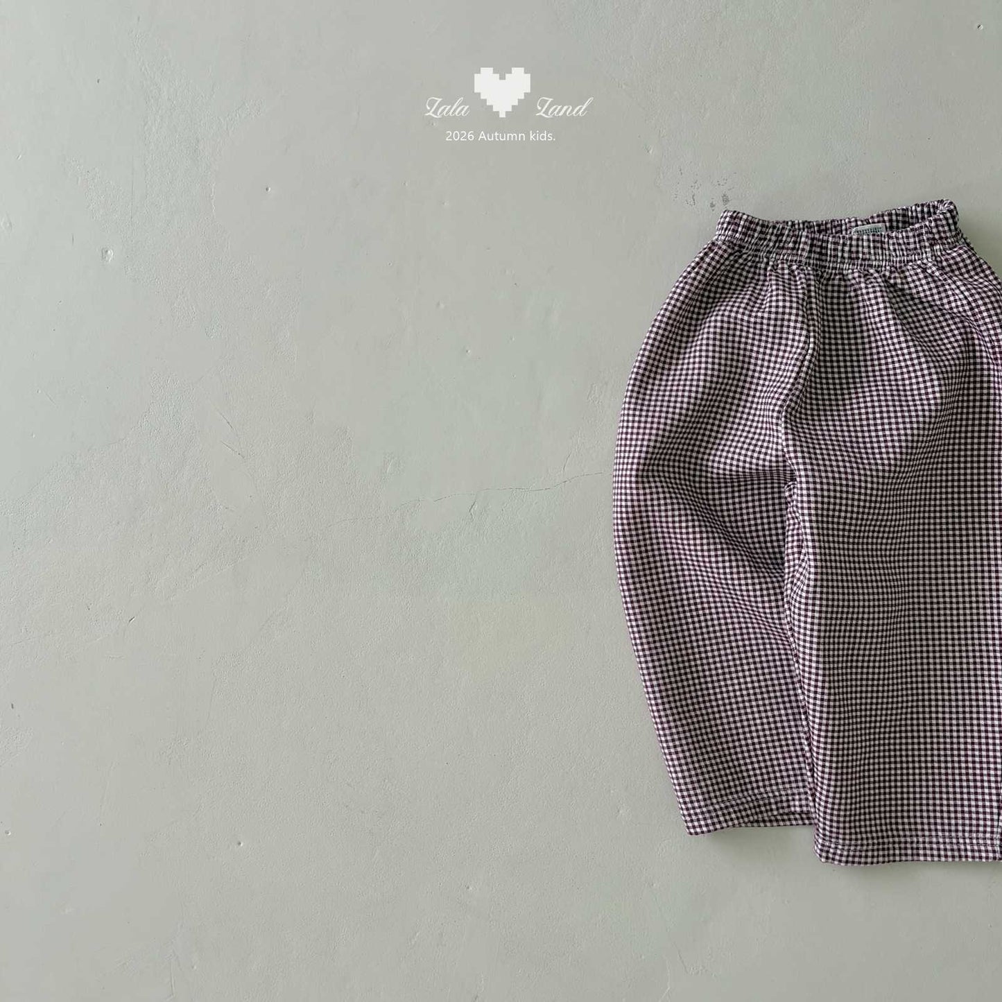 【PRE-ODER〆8.9(sun)】40.Ritz Check Pants | lalaland