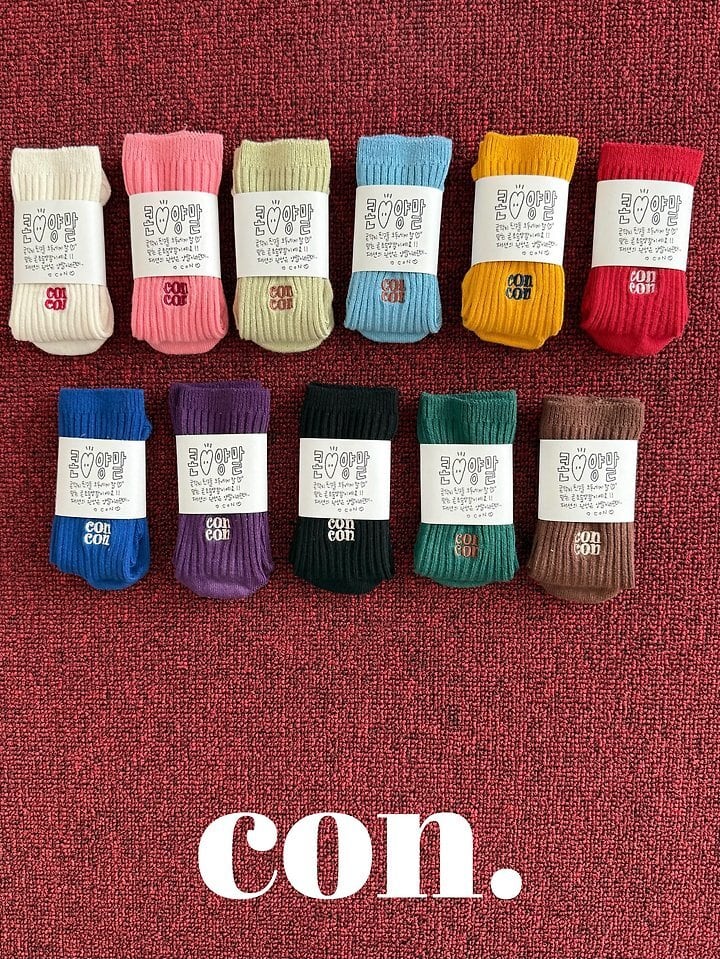【PRE-ODER〆8.9(sun)】12.CON Magic Socks | CON