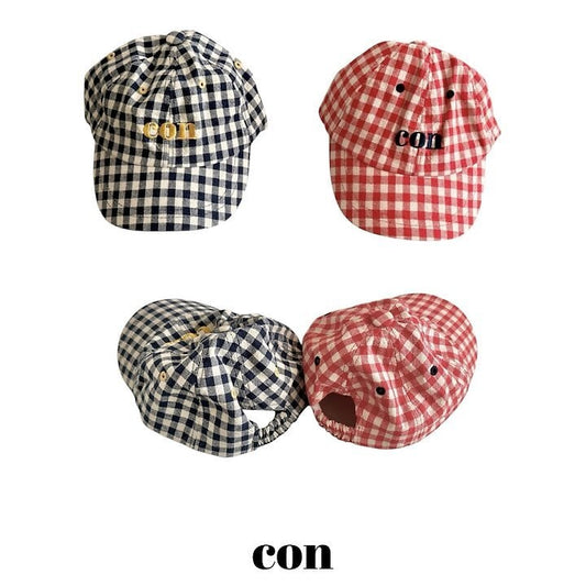 【PRE-ODER〆8.9(sun)】03.CON Check Cap | CON