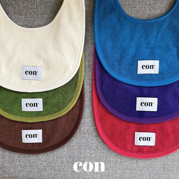 【PRE-ODER〆8.9(sun)】02.CON Solid Bib | CON