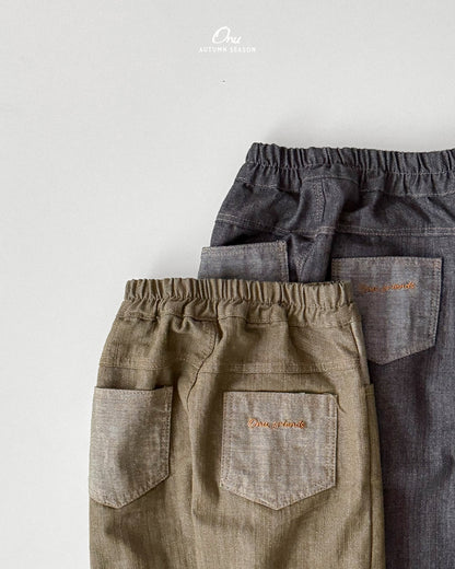 30. Stitch Denim Pants