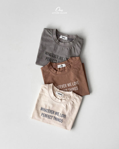02. Lettering Short Sleeve Tee