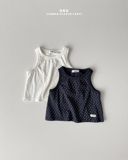 【期間限定 PRE-ODER】1.Sherbet Sleeveless Top